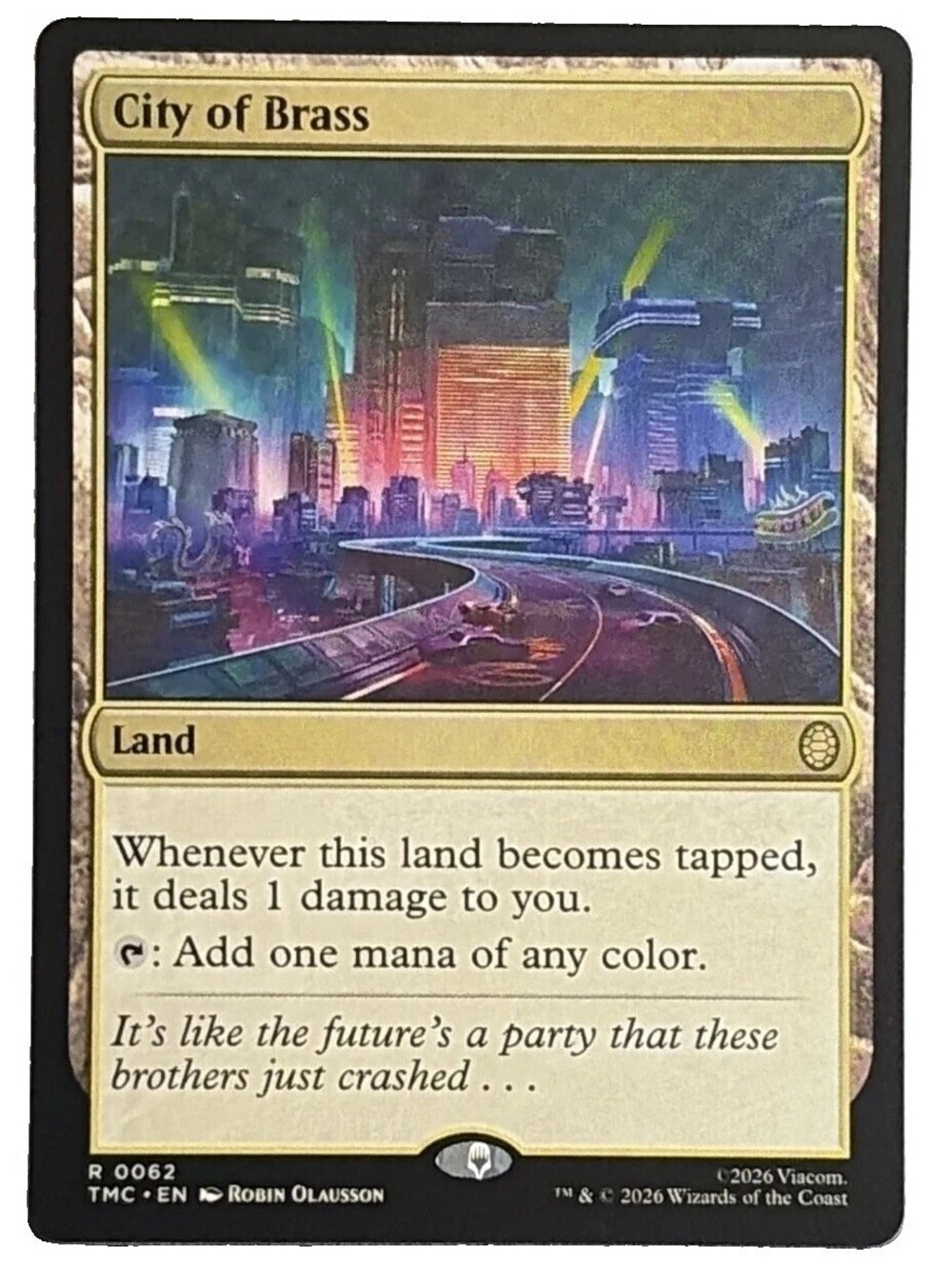 City of Brass Commander: Teenage Mutant Ninja Turtles Regular